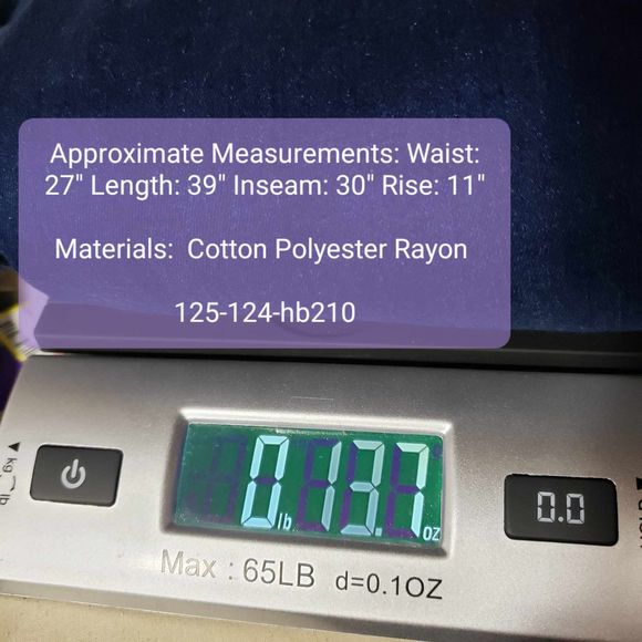 Swank A Posh size Large Blue Stretchy Jeans - Picture 8 of 8